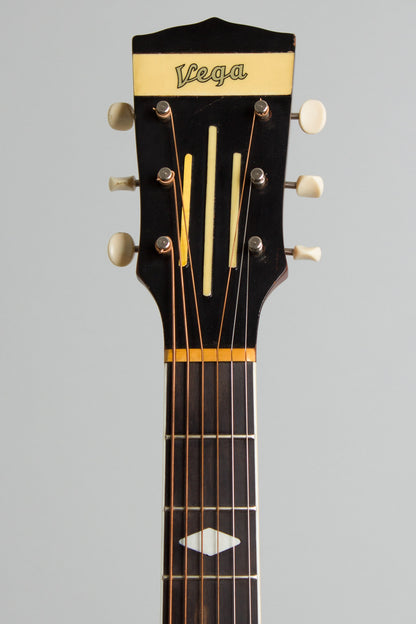 Vega Profundo Flat Top Acoustic Guitar (1940s)