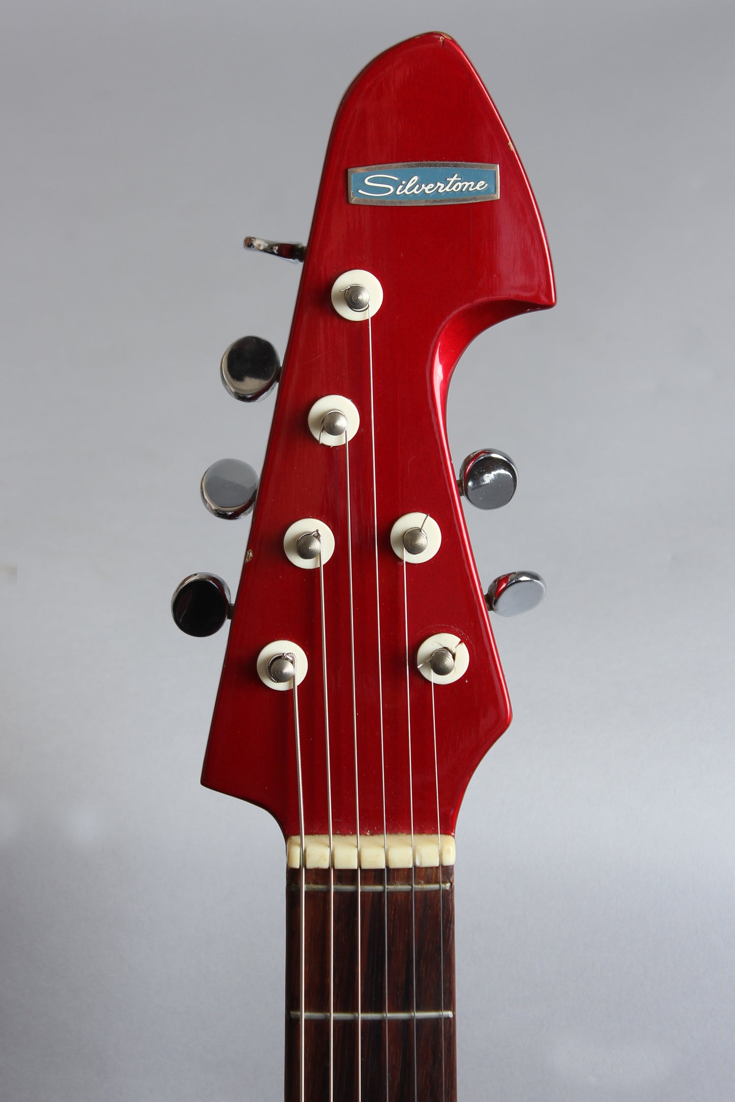 Teisco Silvertone Model 1436L Solid Body Electric Guitar (1966)