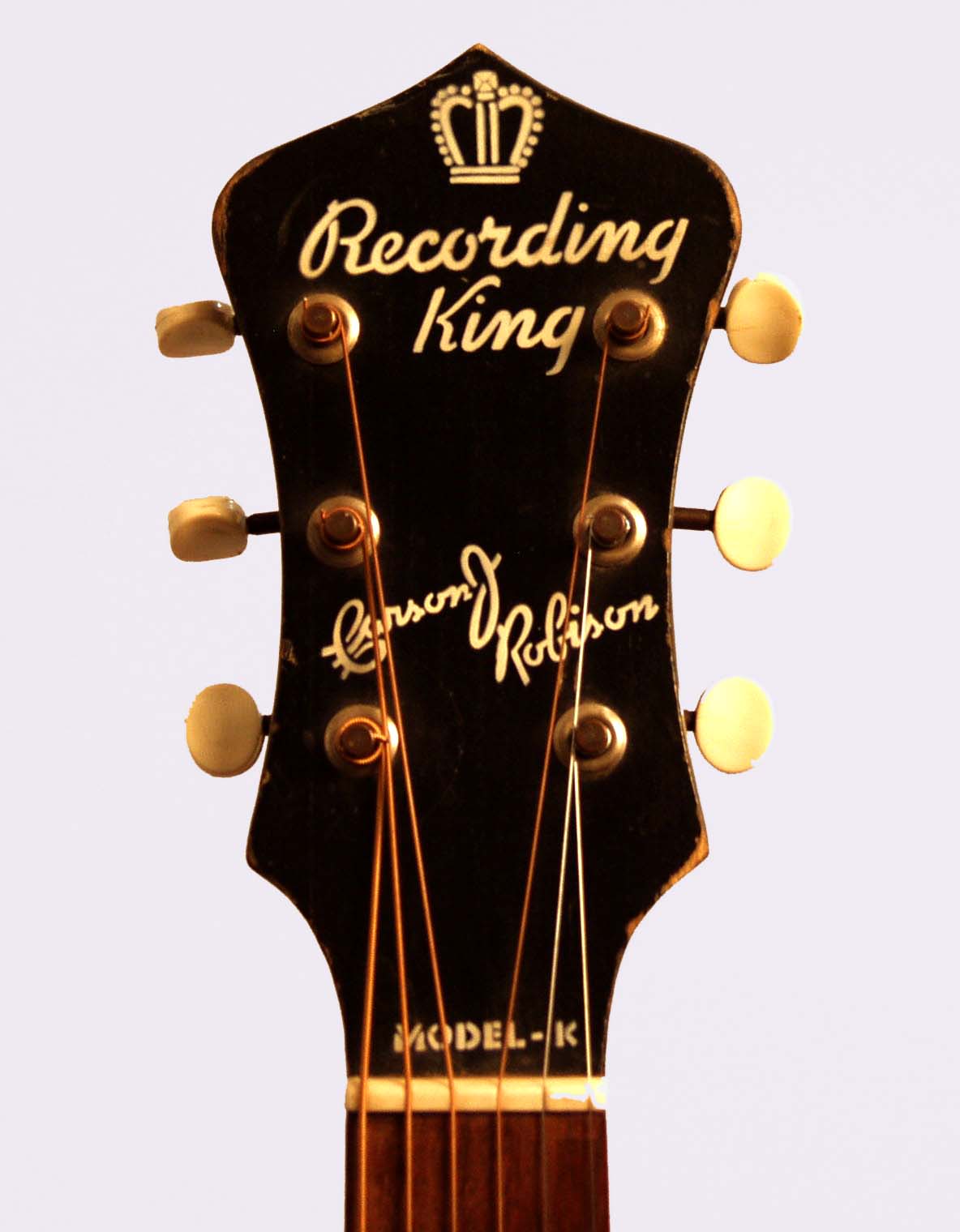 Gibson Recording King Model K Jumbo Flat Top Acoustic Guitar (1940)