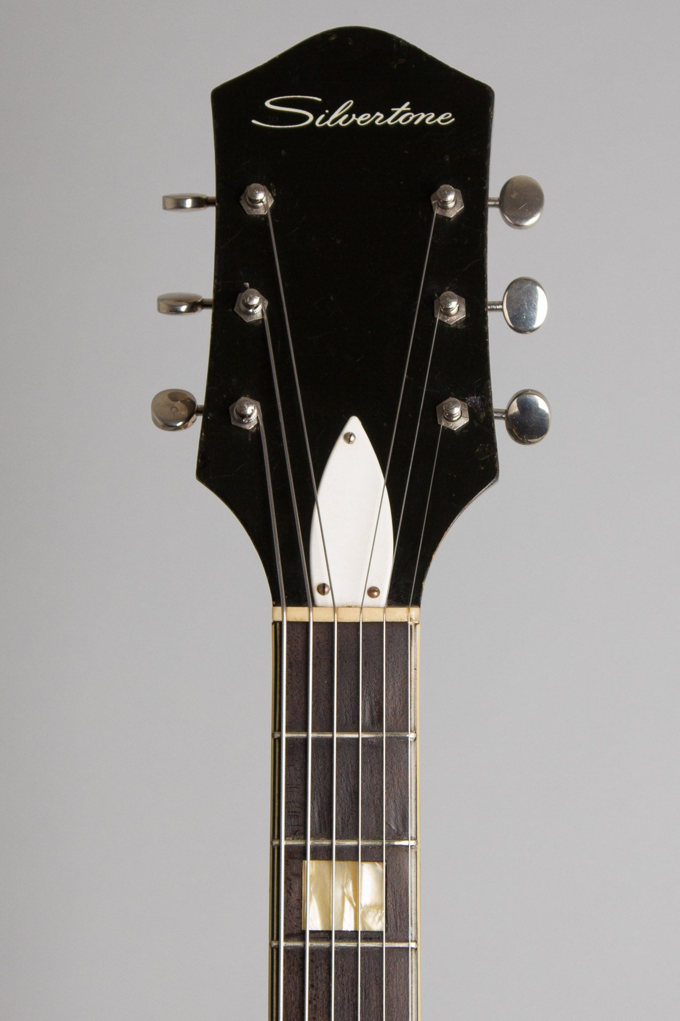 Harmony Silvertone Model 1446L Thinline Hollow Body Electric Guitar (1963)