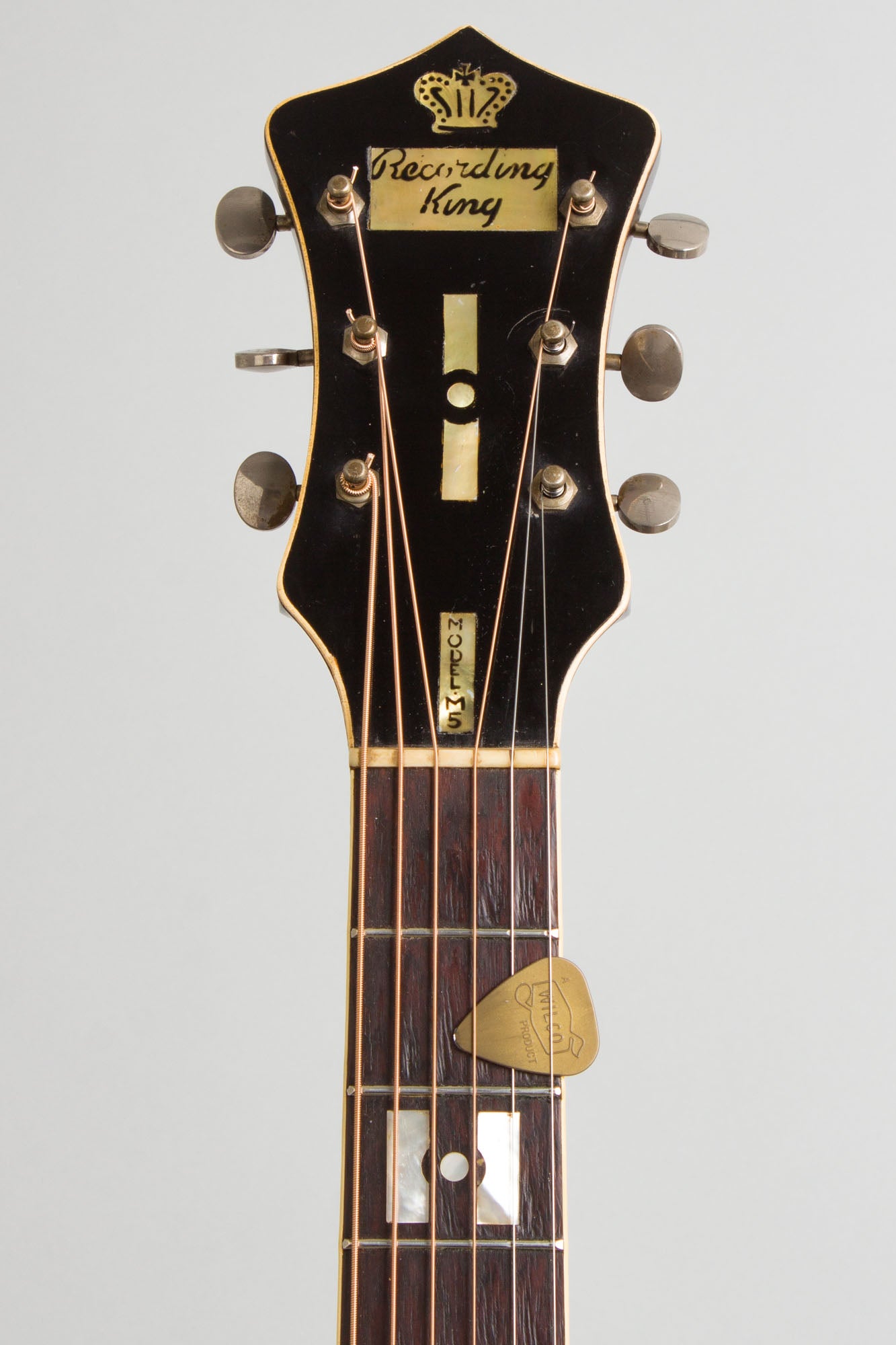 Gibson Recording King Model M-5 Owned by Jeff Tweedy Arch Top Acoustic Guitar (1938)