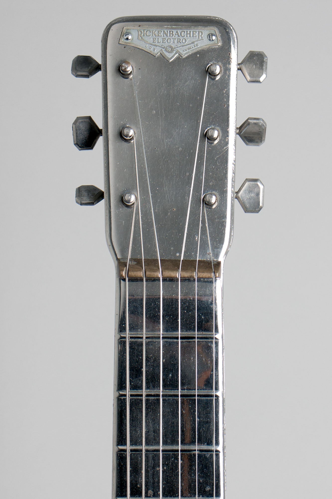 Rickenbacker Silver Hawaiian Lap Steel Electric Guitar (1937)