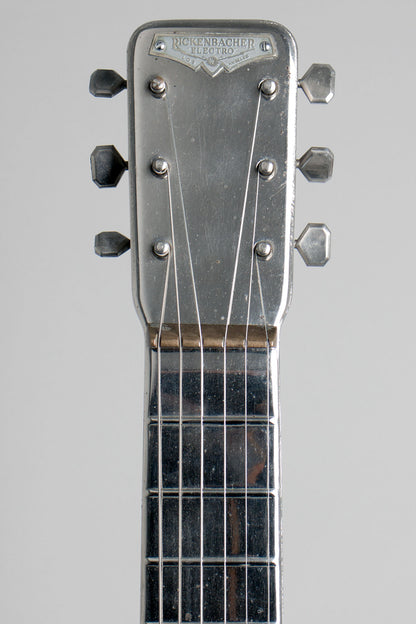 Rickenbacker Silver Hawaiian Lap Steel Electric Guitar (1937)