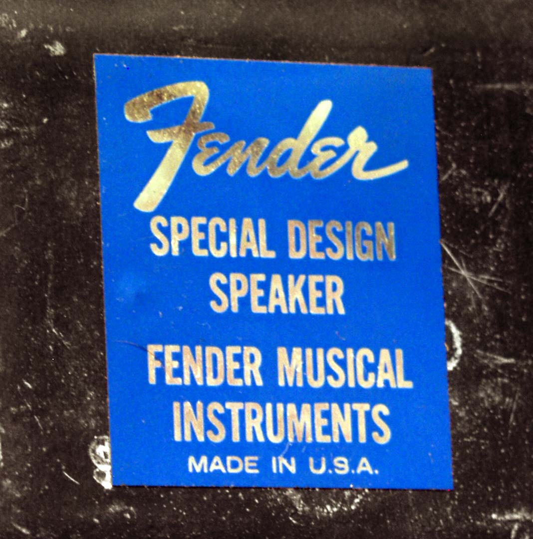 Fender Super Reverb Tube Amplifier (1966)