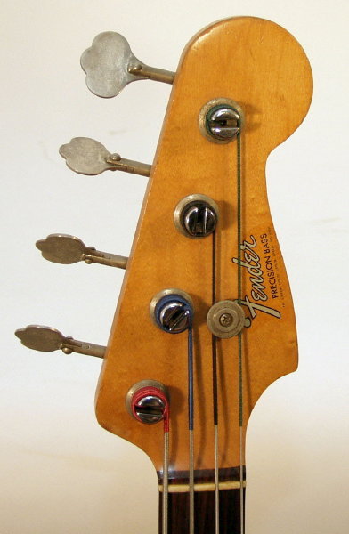 Fender Precision Bass Solid Body Electric Bass Guitar (1966)