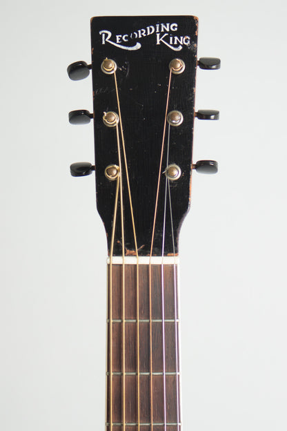 Gibson Recording King Model 681 Flat Top Acoustic Guitar (1934)