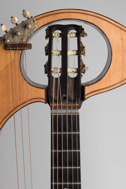 Luigi Mozzani Lyre Harp Guitar (1905)