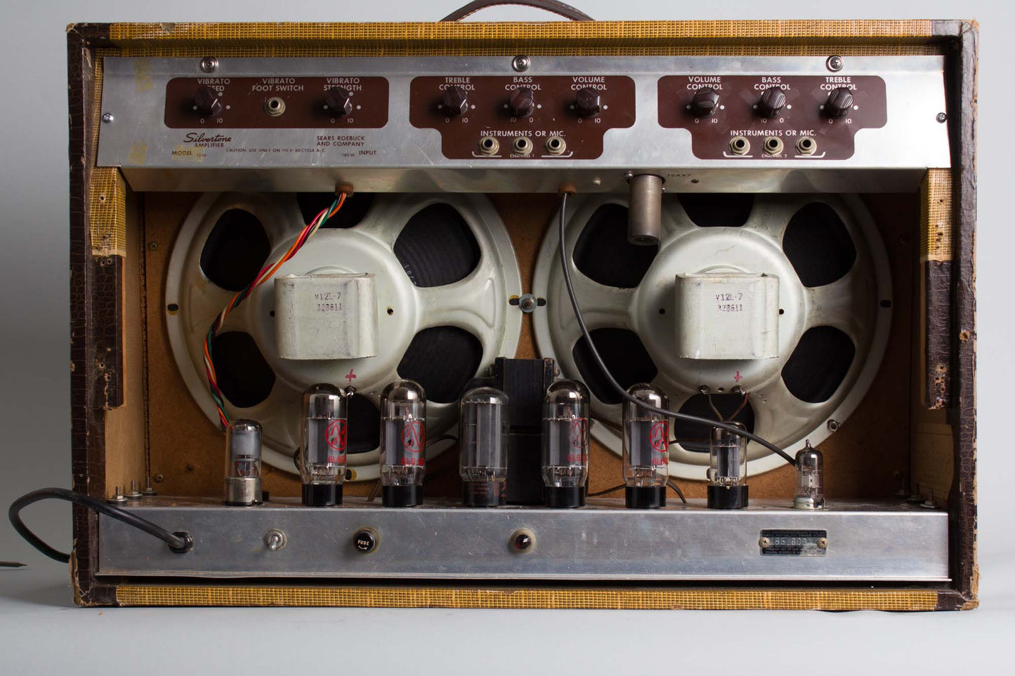 Danelectro Silvertone Model 1336 Tube Amplifier (1956)