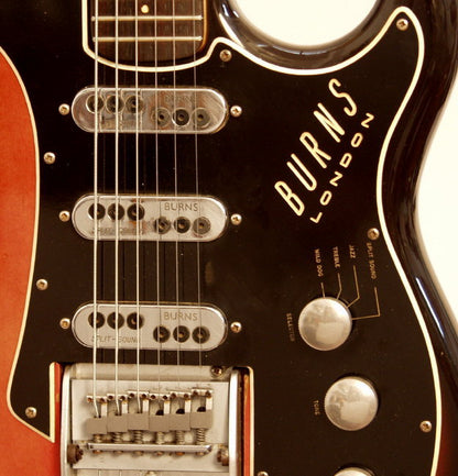 Burns Jazz Split Sound Solid Body Electric Guitar (1965)