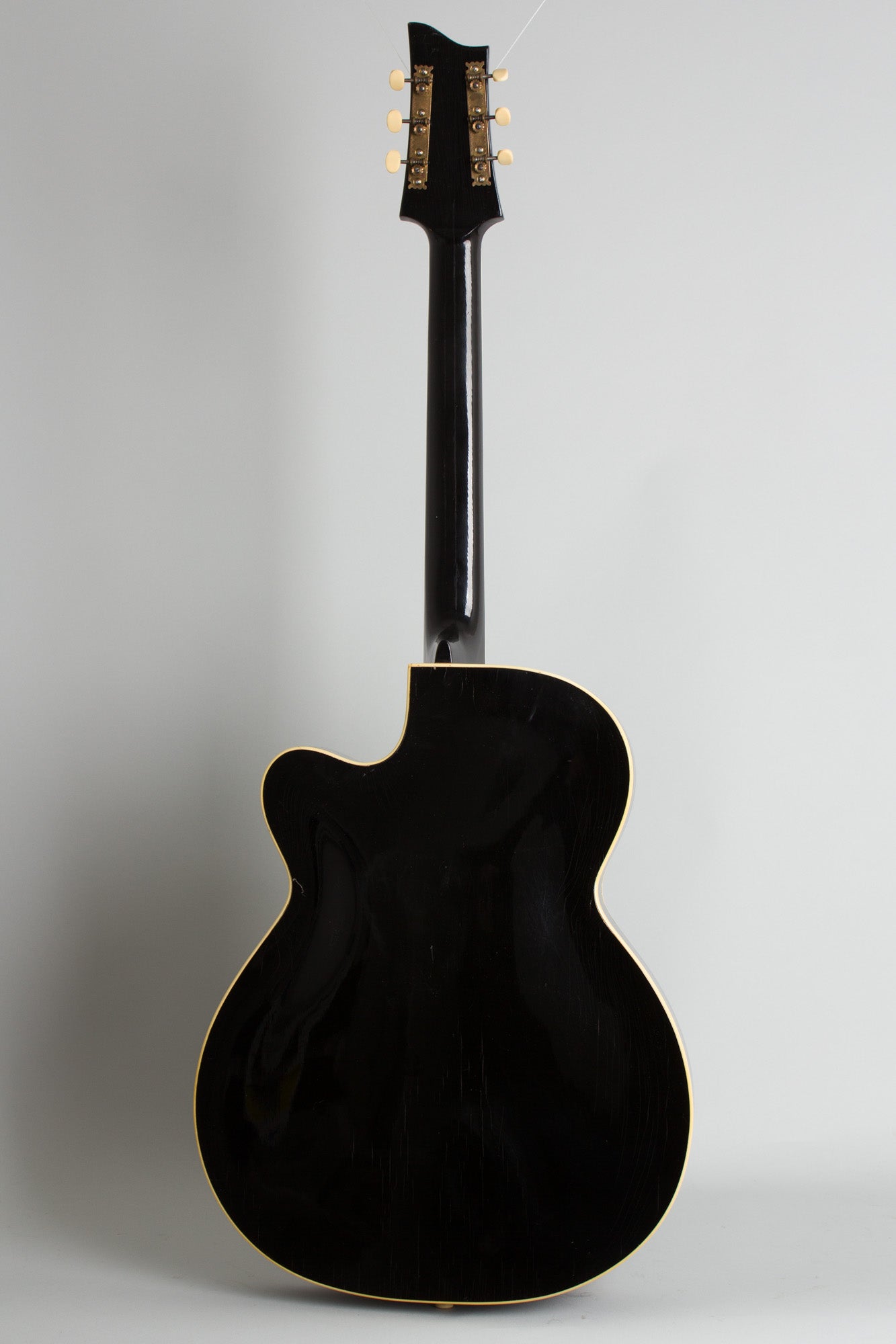 Isana Black Pearl Arch Top Acoustic Guitar (1959)
