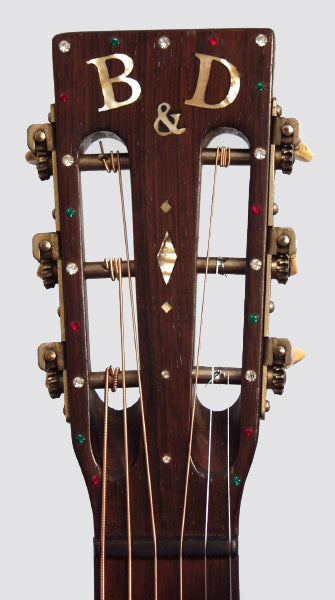 Bacon & Day 12 Fret Jumbo Flat Top Acoustic Guitar (1932)