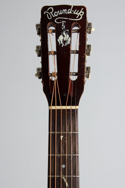 Harmony Supertone Gene Autry Round Up Flat Top Acoustic Guitar (1940)