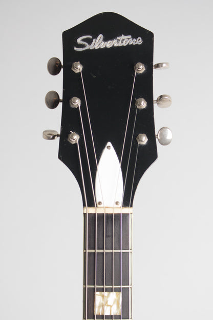 Harmony Silvertone Model 1446L Thinline Hollow Body Electric Guitar (1962)