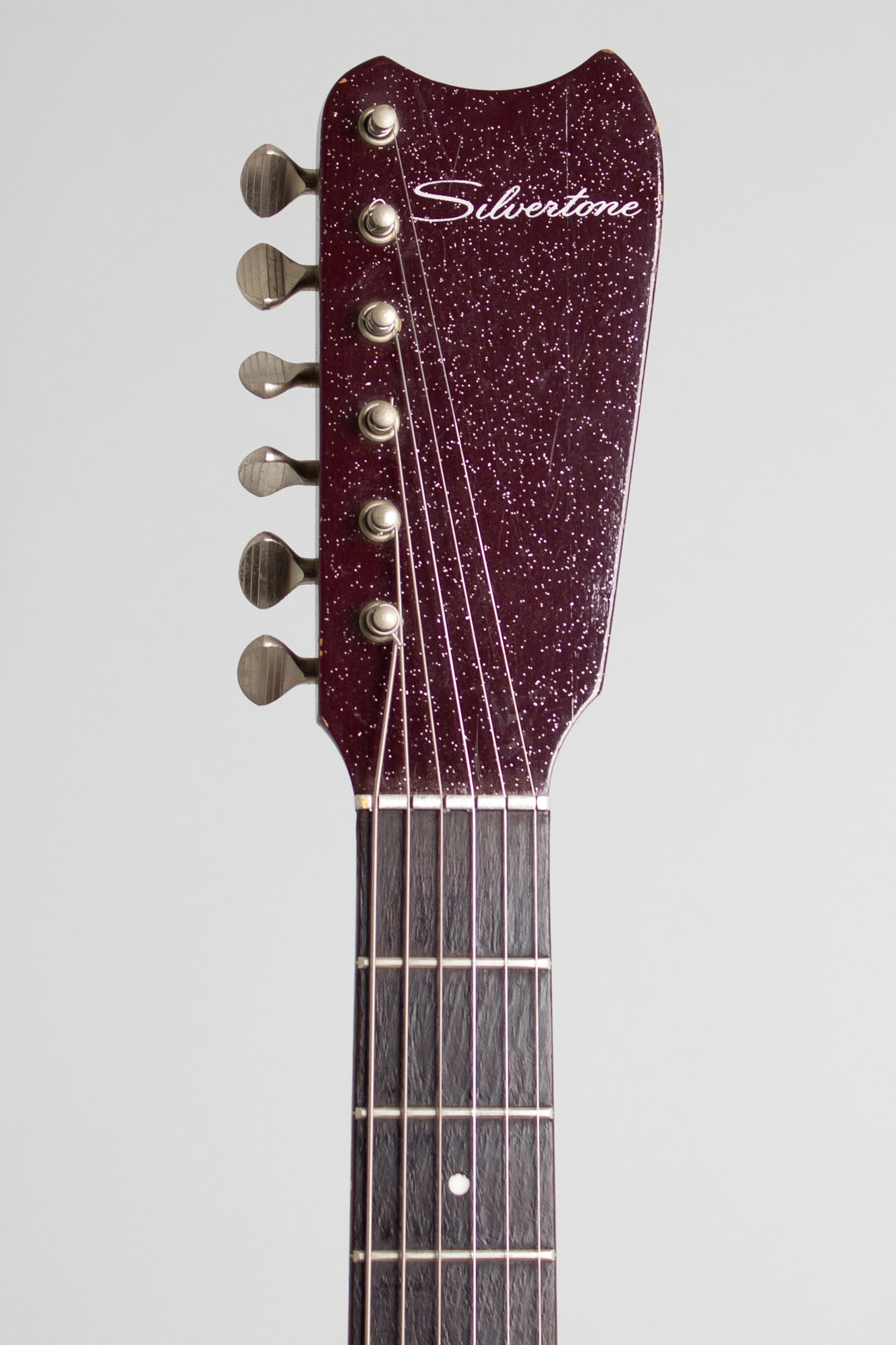 Danelectro Silvertone Model 1457 Amp-In-Case Semi-Hollow Body Electric Guitar (1965)