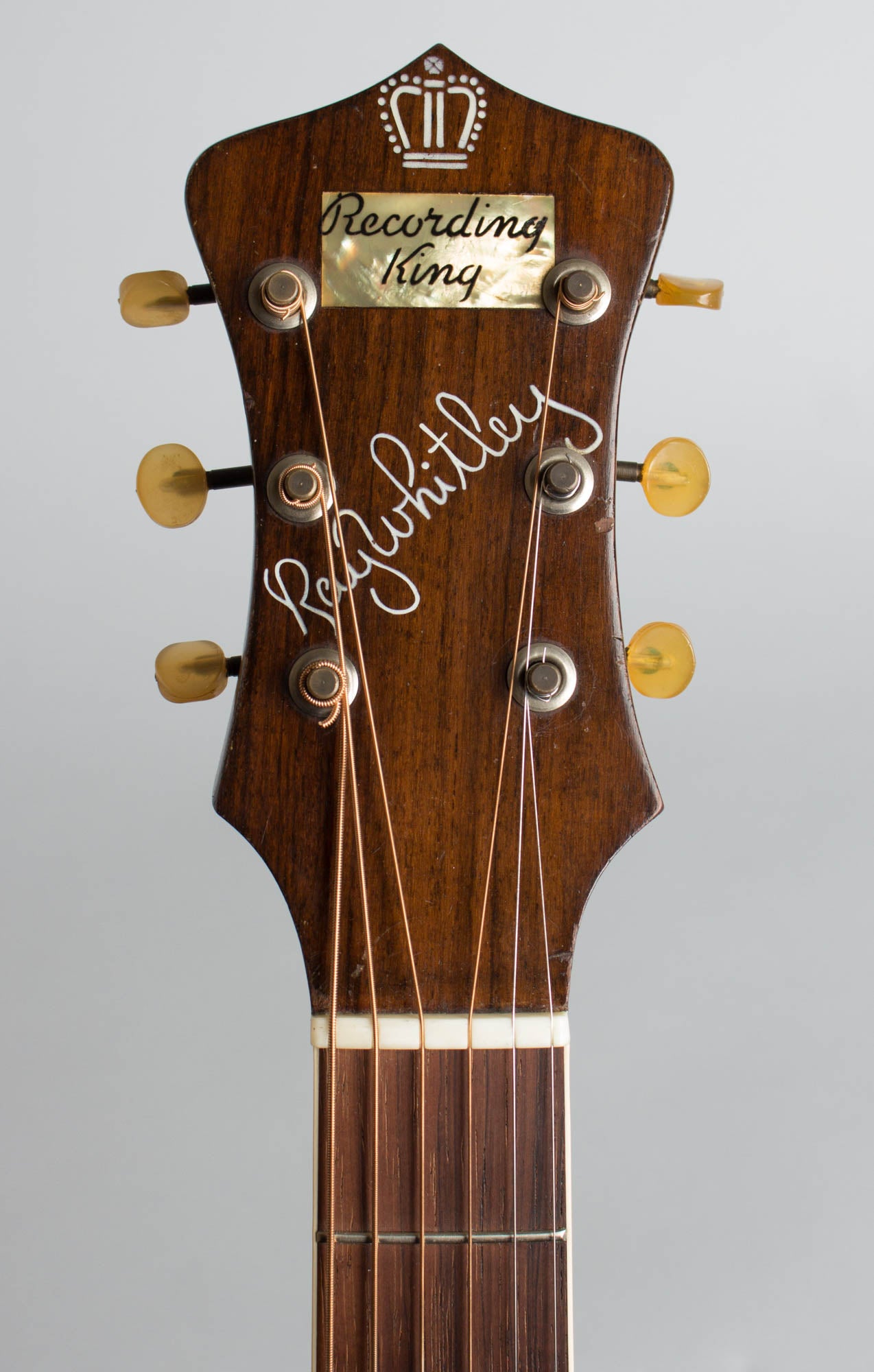 Gibson Recording King Ray Whitley Jumbo Model 1028 Flat Top Acoustic Guitar (1940)