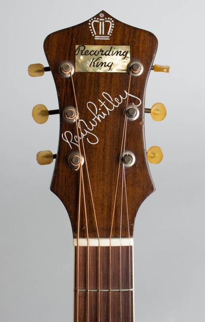 Gibson Recording King Ray Whitley Jumbo Model 1028 Flat Top Acoustic Guitar (1940)
