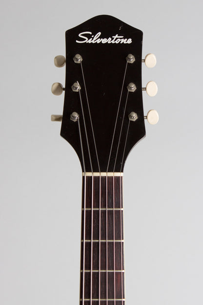 Harmony Silvertone H-61 Arch Top Hollow Body Electric Guitar (1958)