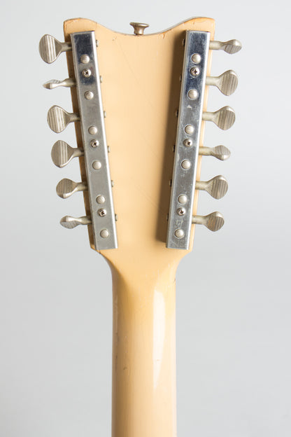 Danelectro Bellzouki Model 7010 12 String Semi-Hollow Body Electric Guitar (1965)