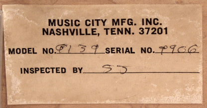 Sho-Bud Pro I Custom Pedal Steel Electric Guitar (1970s)