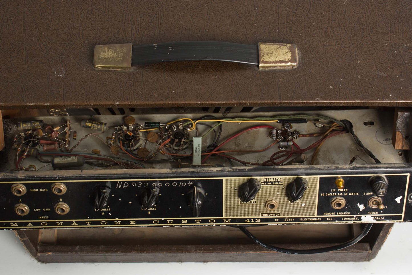 Magnatone Custom 413 Tube Amplifier (1962)