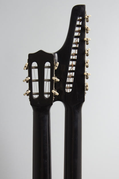 unlabelled 13 Course Schrammel Contra Harp Guitar (1950s)