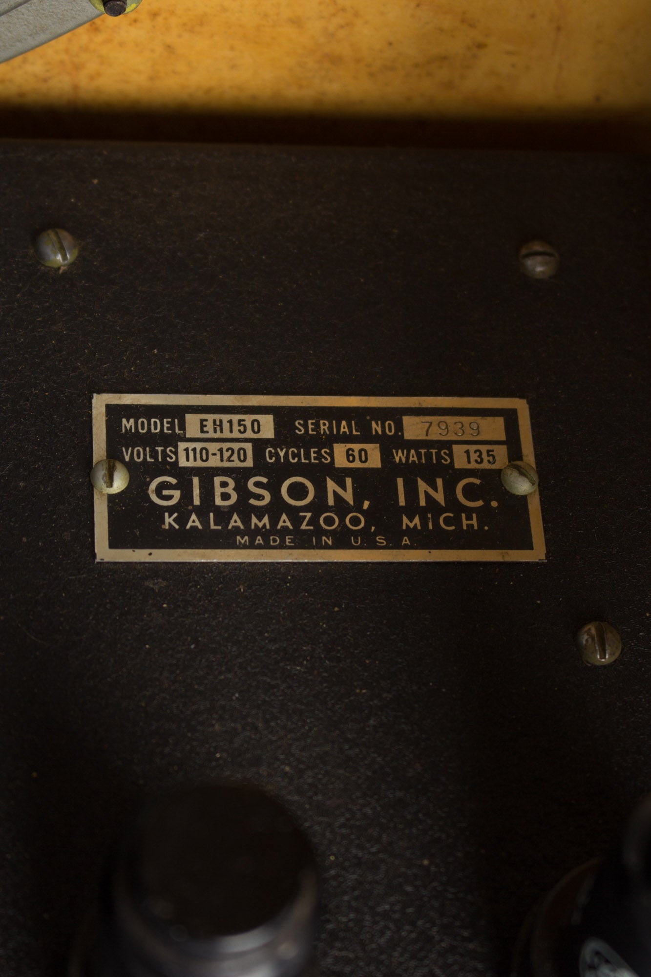 Gibson EH-150 Tube Amplifier (1938)
