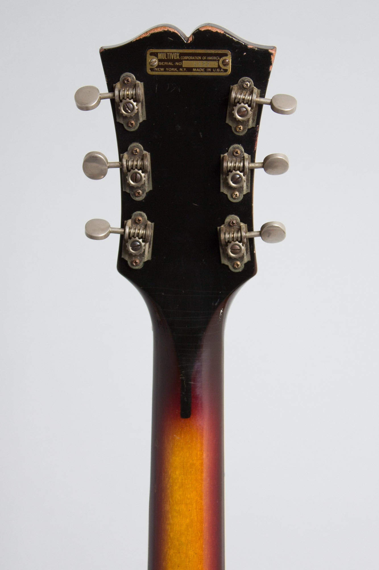 Premier Bantam Deluxe E-704 Arch Top Hollow Body Electric Guitar (1958)