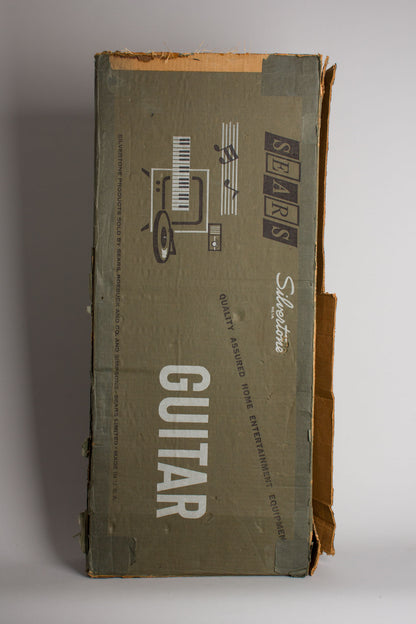 Danelectro Silvertone Model 1448 Semi-Hollow Electric Guitar and Amplifier Set (1965)