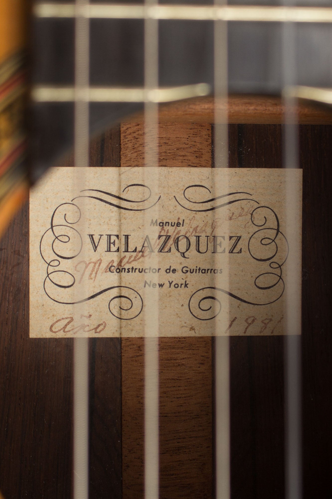 Manuel Velazquez Classical Guitar (1981)