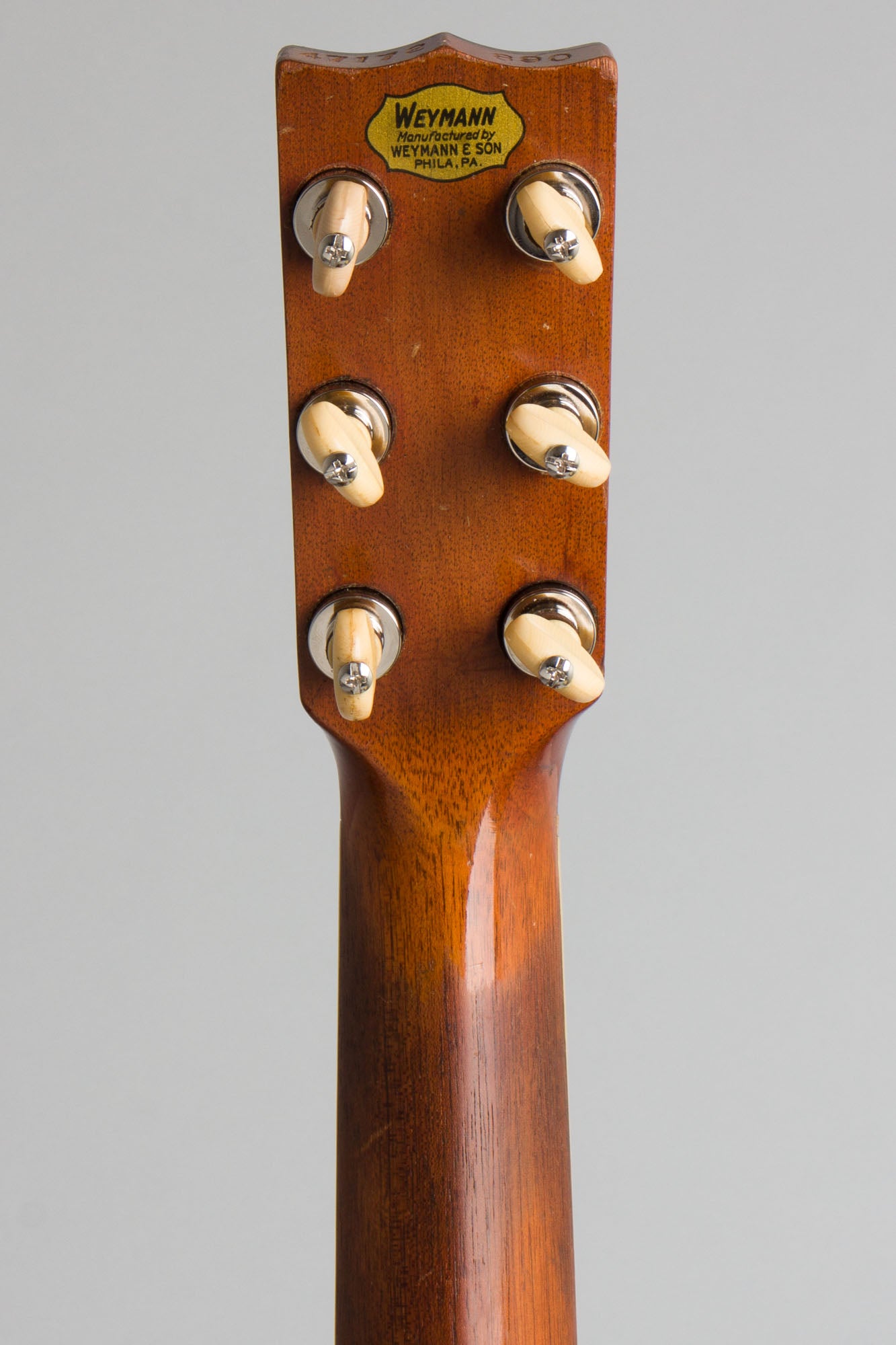Weymann Jimmie Rodgers Model 890 Flat Top Acoustic Guitar (1932)