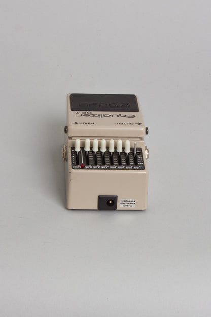 Boss GE-7 Equalizer Owned and Used by Tom Verlaine Equalizer Pedal Effect (1986)