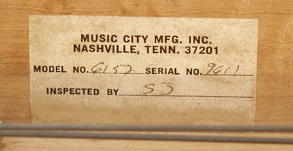 Sho-Bud Maverick Pedal Steel Electric Guitar (1970's)