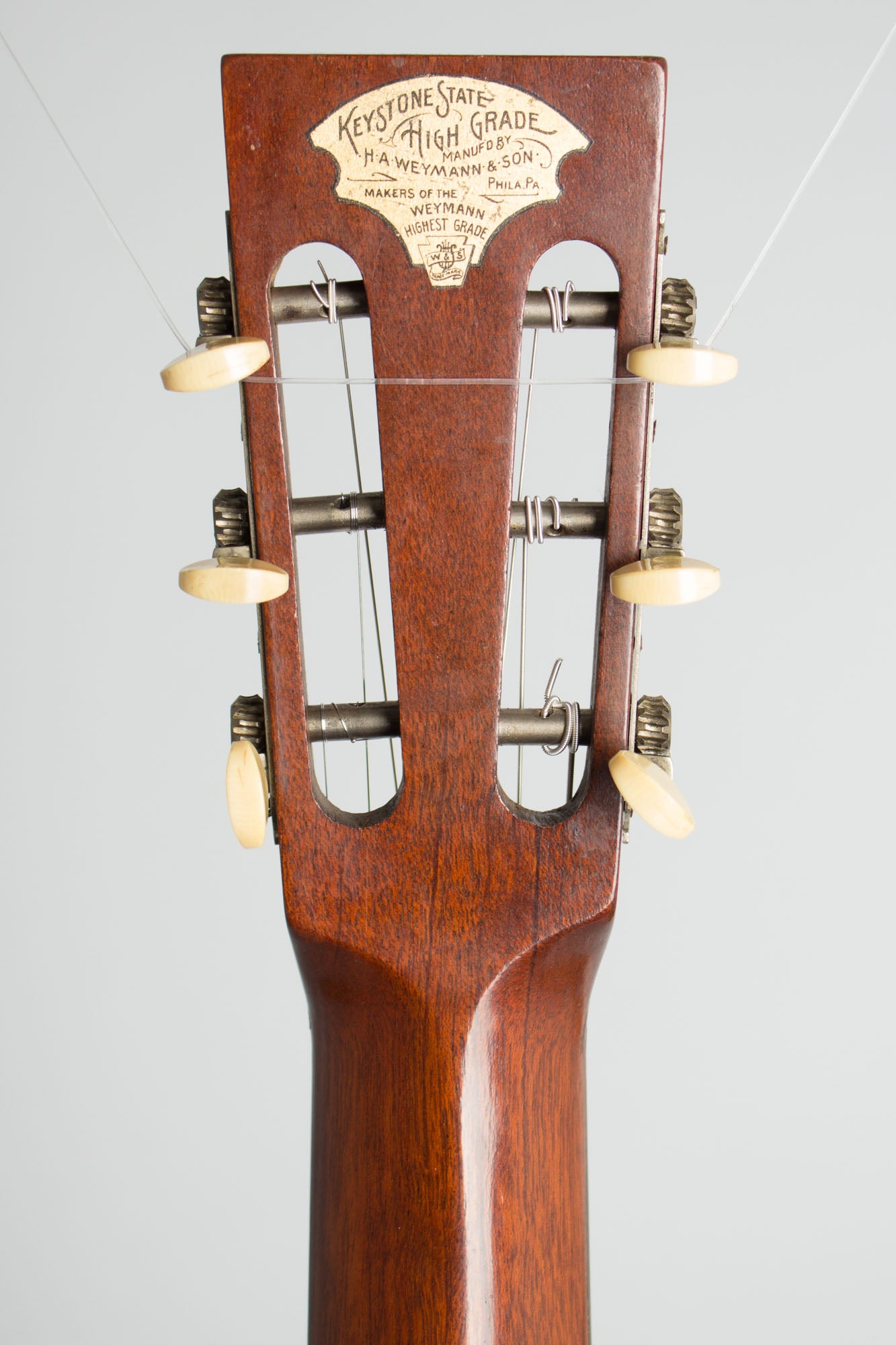 Weymann High Grade Flat Top Acoustic Guitar (1908)