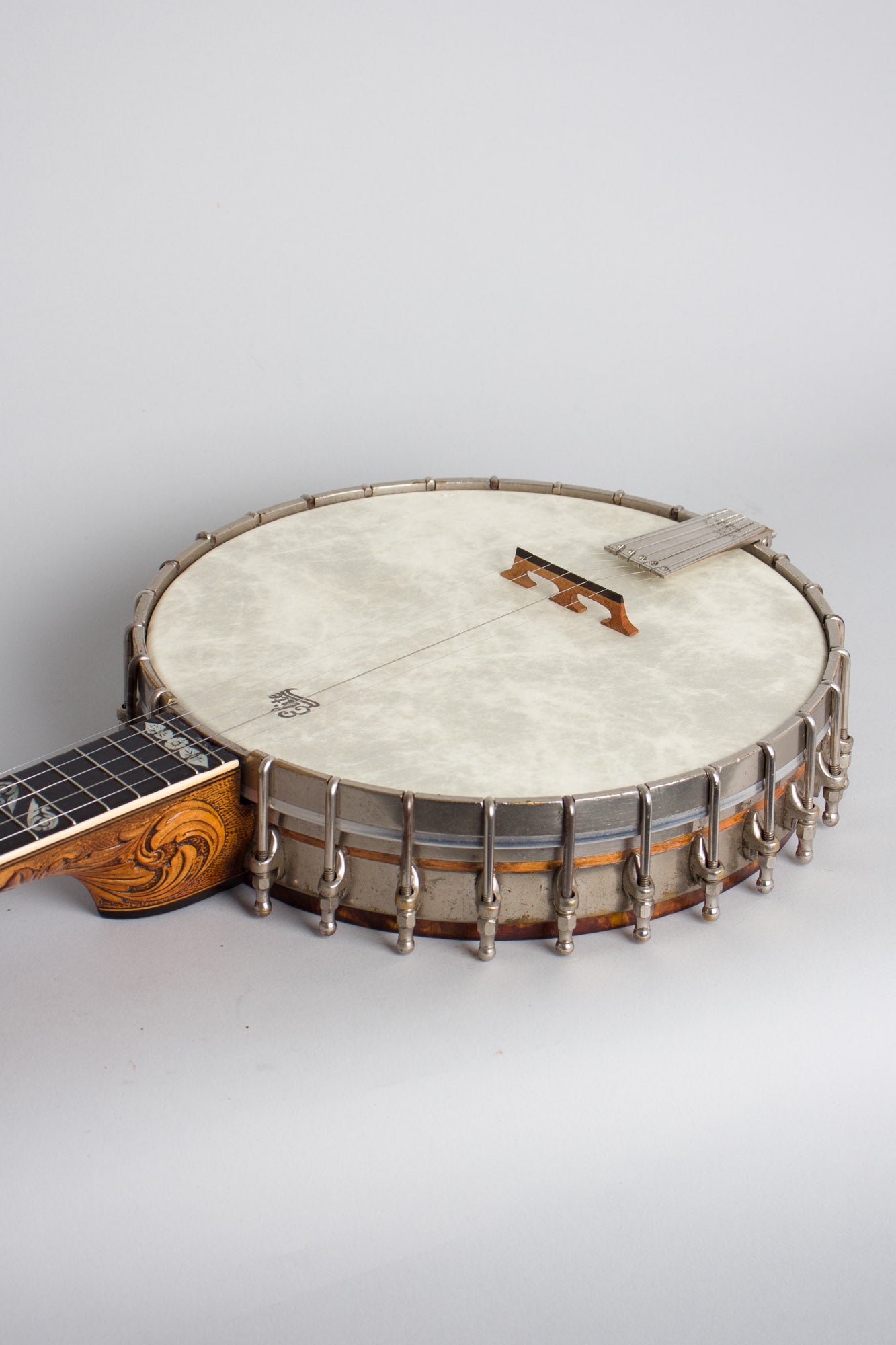 Fairbanks Whyte Laydie # 7 Owned and Used by Otis Mitchell 5 String Banjo (1909)