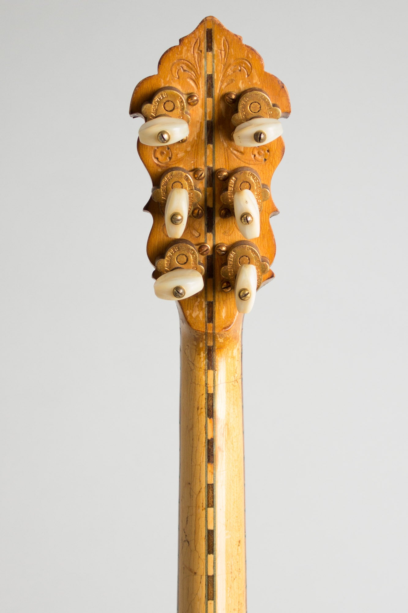 Paramount Tenor Harp Style E Wood Top Banjo (1924)
