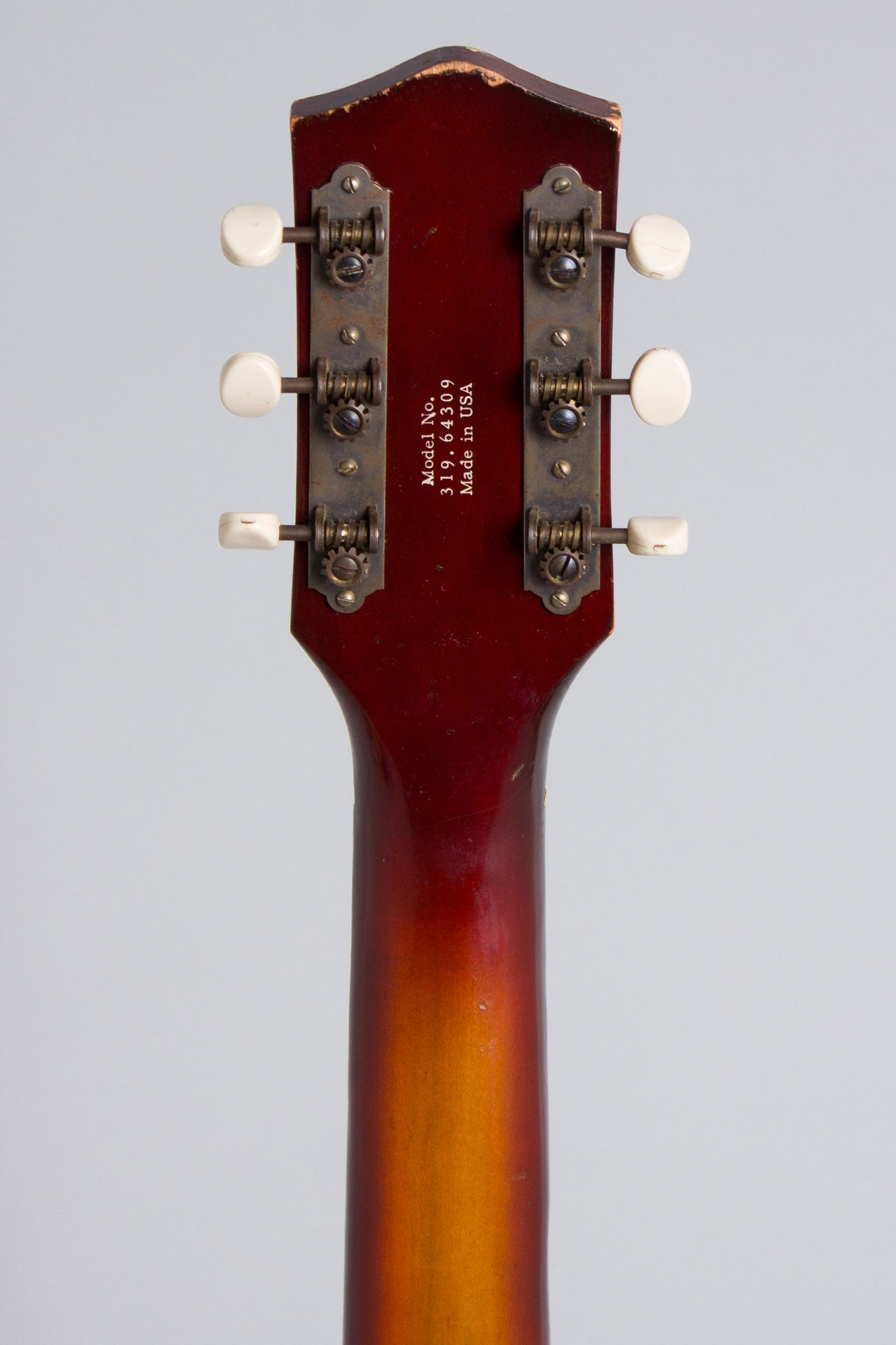 Harmony Silvertone Model 643 Flat Top Acoustic Guitar (1968)