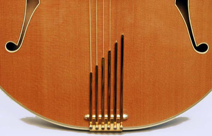 David Nichols 17"" Cutaway Arch Top Acoustic Guitar (1995)