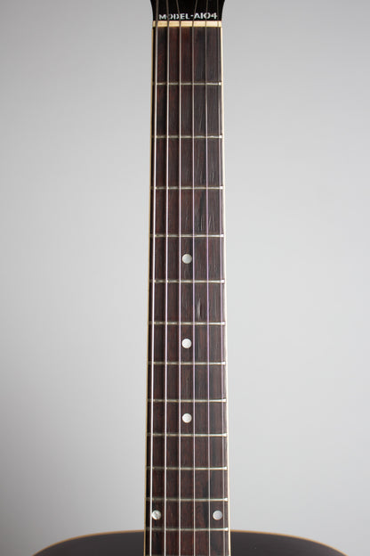 Recording King Roy Smeck Model A-104 Arch Top Hollow Body Electric Guitar (1940)
