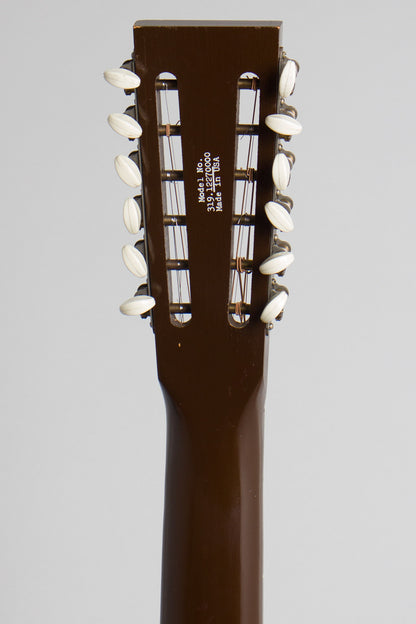 Harmony Silvertone Model 1227 12 String Flat Top Acoustic Guitar (1972)
