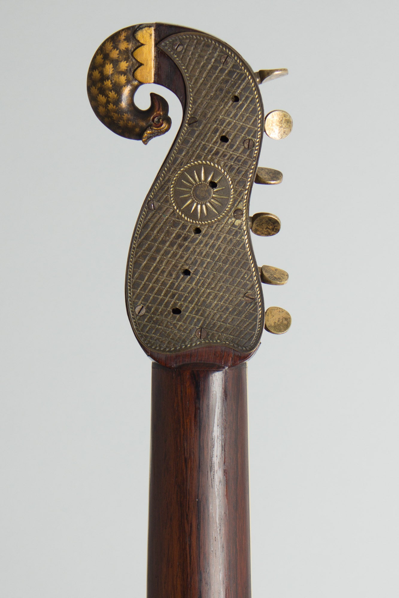 Emilius Nicolai Scherr Patent Harp Guitar Guitar (1825)