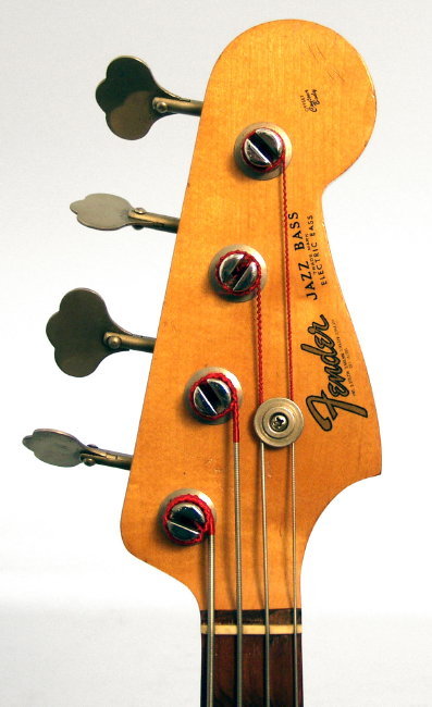 Fender Jazz Bass Solid Body Electric Bass Guitar (1965)