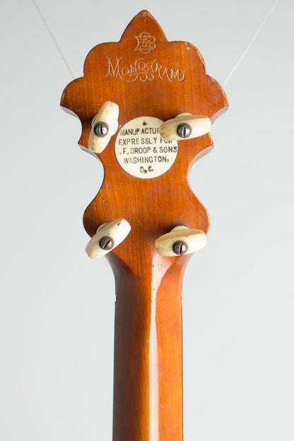S. S. Stewart S& B Monogram The Amateur Grade 2 5 String Banjo (1905)