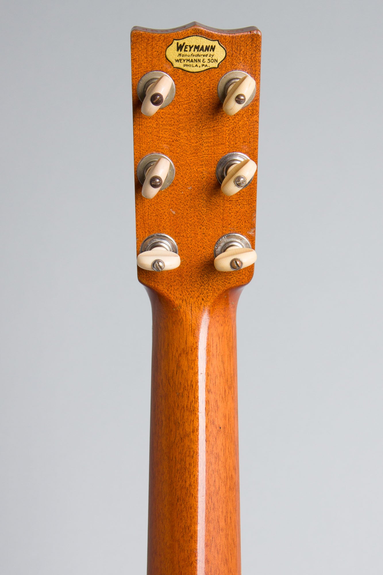 Weymann Jimmie Rodgers Model 890 Flat Top Acoustic Guitar (1931)
