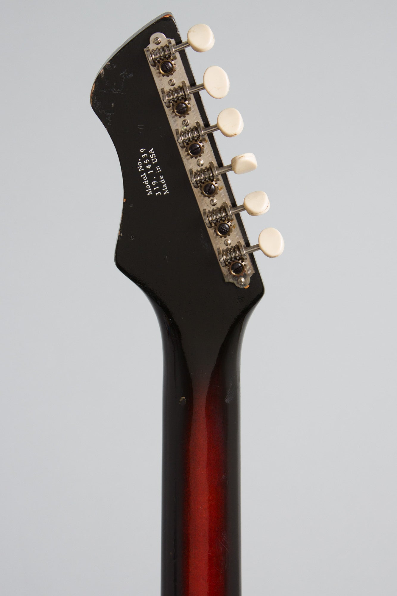 Harmony Silvertone Model 1453 Thinline Hollow Body Electric Guitar (1968)