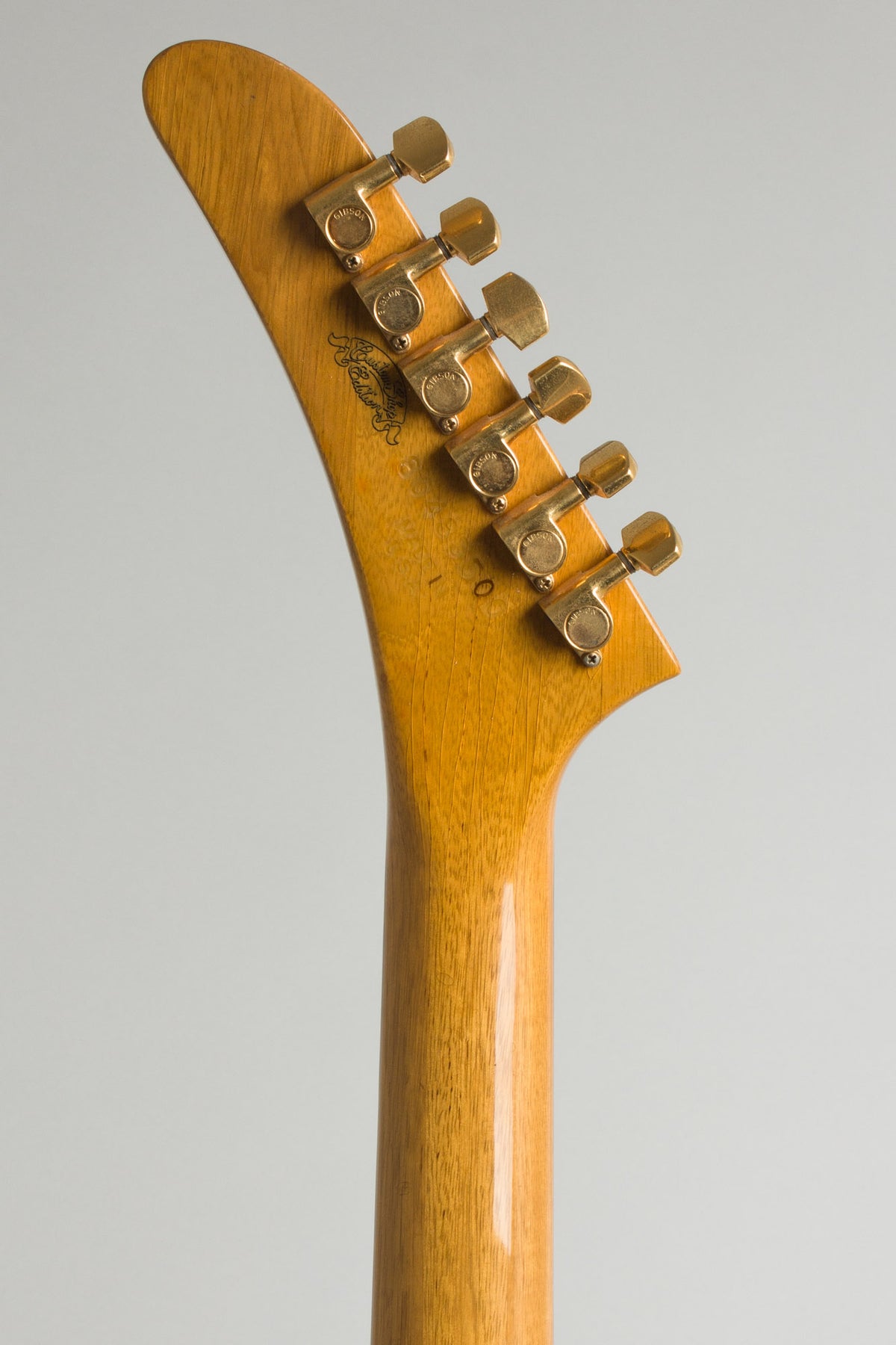 Gibson Explorer Custom Shop Korina Edition Solid Body Electric Guitar (1983)
