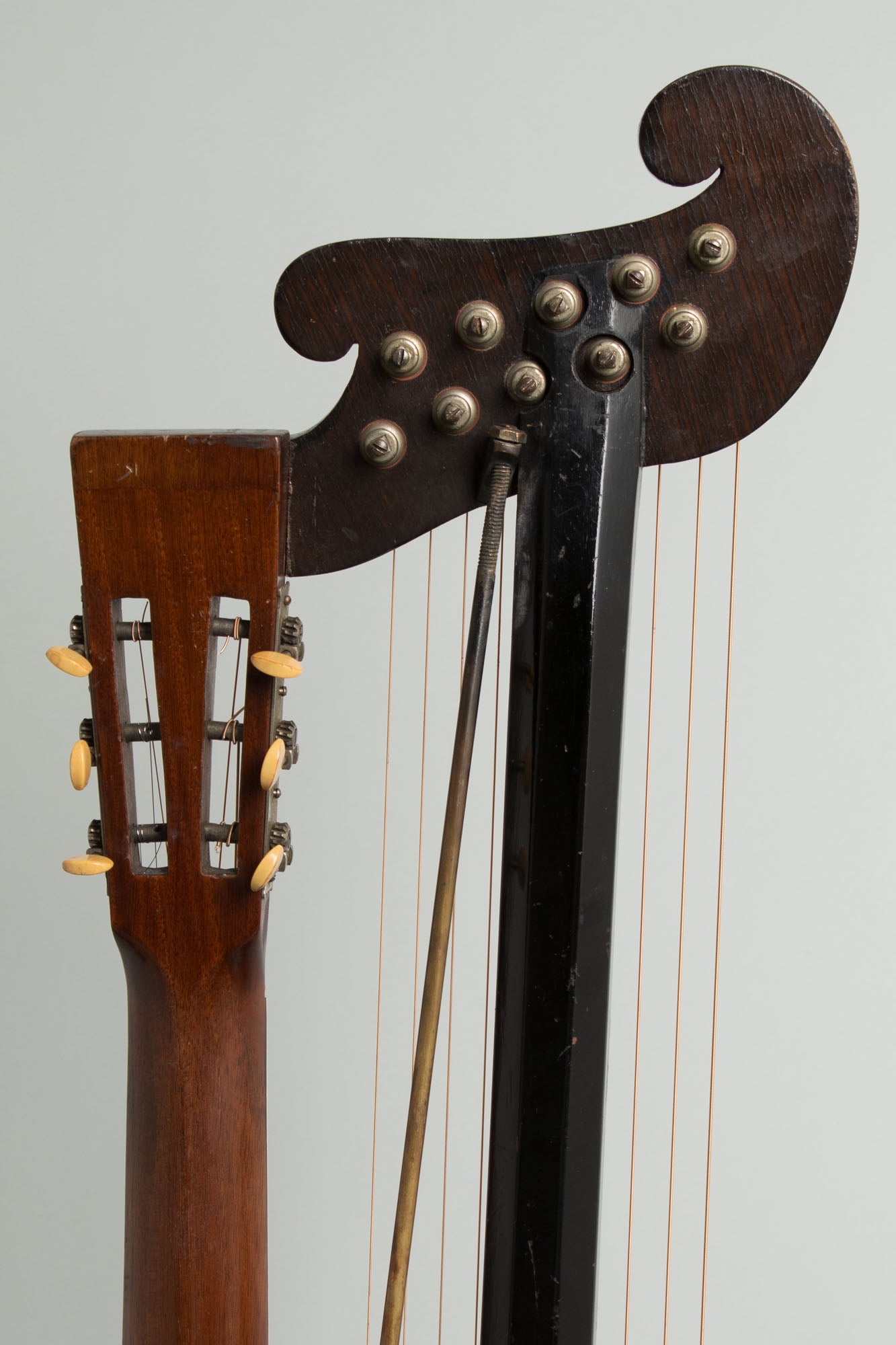 Larson Brothers Stahl 10 Sub-Bass Harp Guitar (1912)