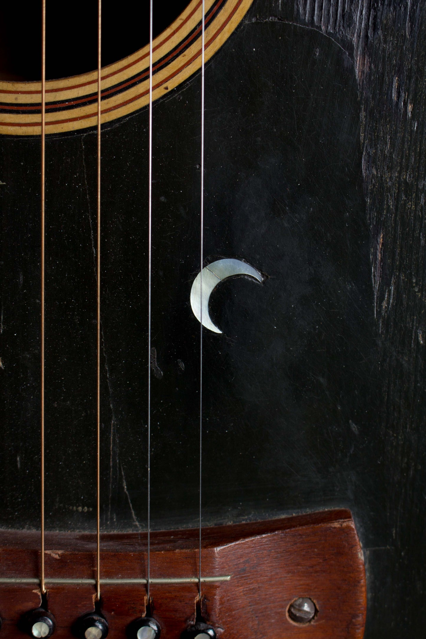 Knutsen Jumbo 11 String Harp Guitar (1912)