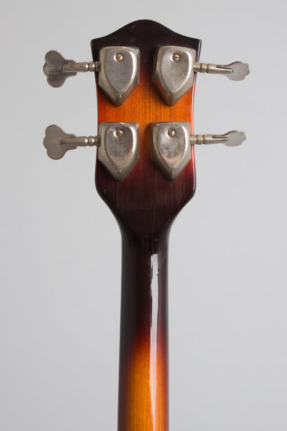 Hoyer Model 43 London Bass Semi-Hollow Body Electric Bass Guitar (1967)