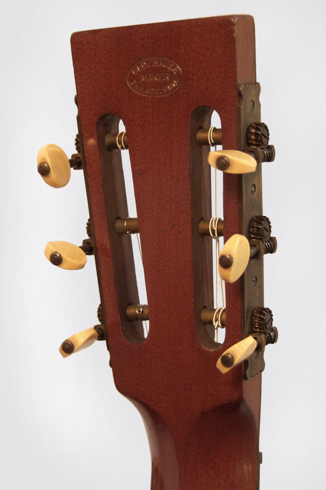 George Bauer Flat Top Acoustic Guitar (1910)