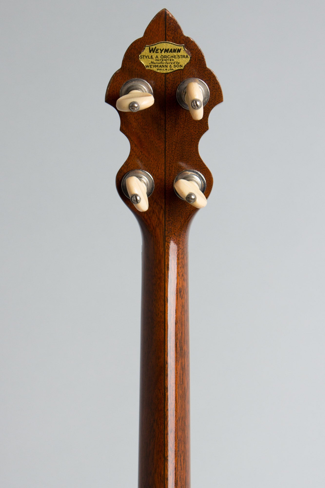 Weymann Orchestra Style A Plectrum Banjo (1927)